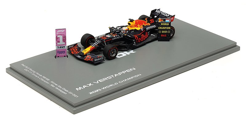 Spark 1-43 Verstappen 2021 Abu Dhabi GP Red Bull RB16B